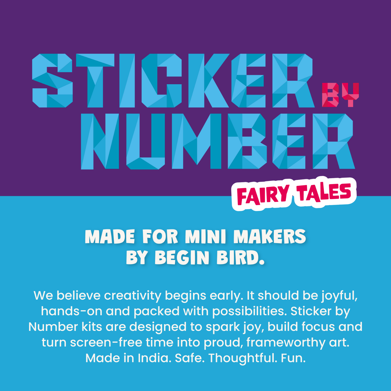 Sticker by Number: Fairy Tales