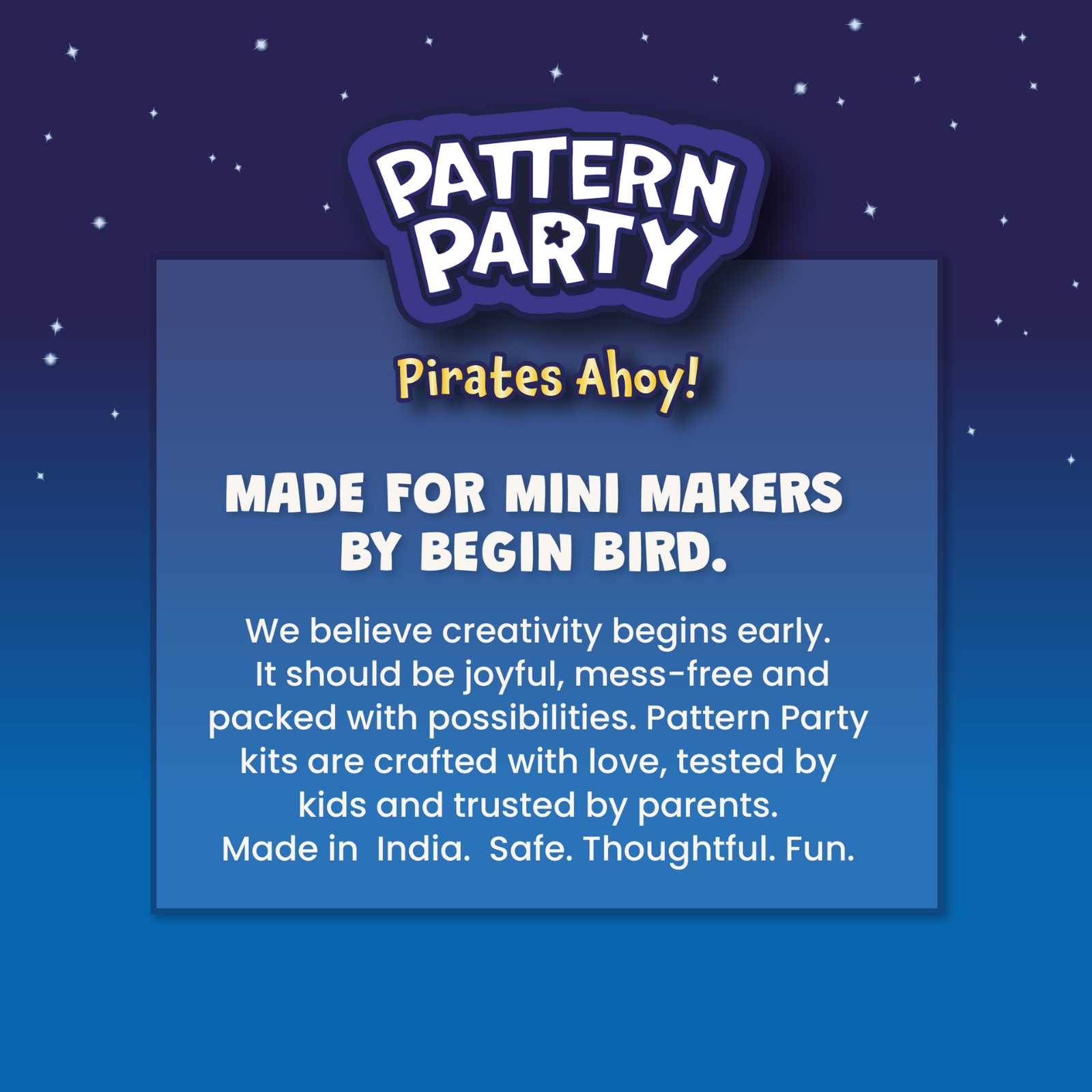 Pattern Party: Pirates Ahoy